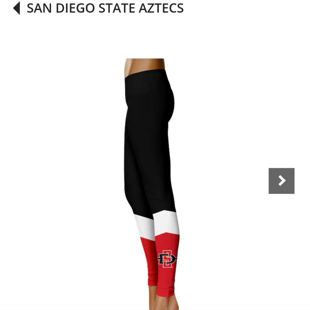 San Diego State Aztec womens leggings